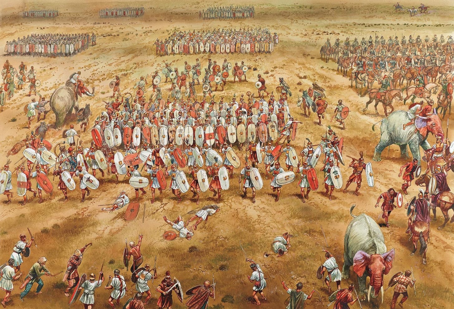 The Battle of Zama - The Beginning of Roman Conquest - Brewminate: A Bold  Blend of News and Ideas