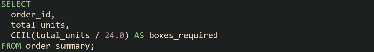 SQL Syntax for Rounding Numbers in Reports