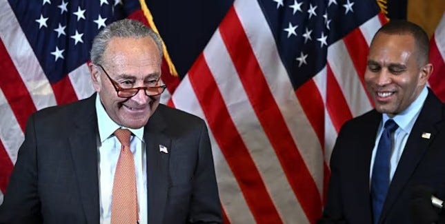Schumer And Jeffries Flat Out Reject Mike Johnson's Partisan CR