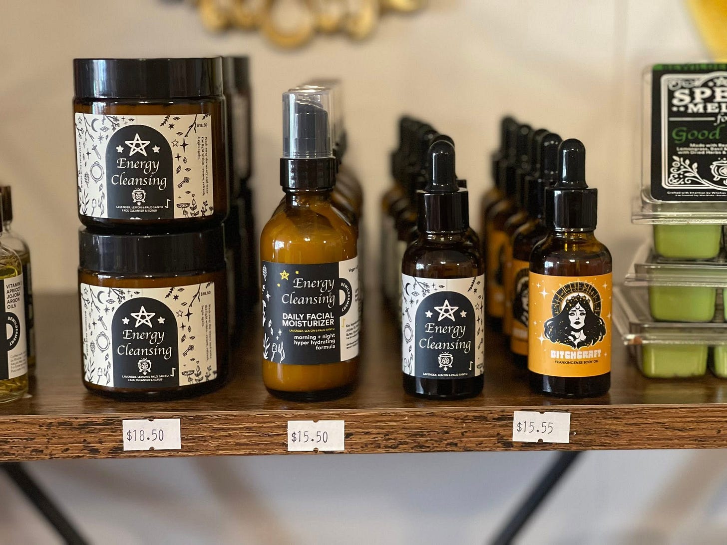 May be an image of salve, fragrance and text that says 'Energy Cleansing T SPI ME E ន្" *Energy Energy Cleansin DAILY MOISTURIZER Energy Cleansing 圓 +mighe formula A Energy Cleansing 商 $18.50 BIYCHGRAIT ANNNERER $15.50 $15.55' May be an image of salve, fragrance and text that says 'Energy Cleansing T SPI ME E ន្" *Energy Energy Cleansin DAILY MOISTURIZER Energy Cleansing 圓 +mighe formula A Energy Cleansing 商 $18.50 BIYCHGRAIT ANNNERER $15.50 $15.55'