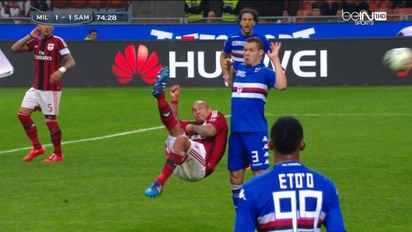 ac milan draws with sampdoria serie a soccer 2015 ac milan draws with sampdoria serie a soccer 2015