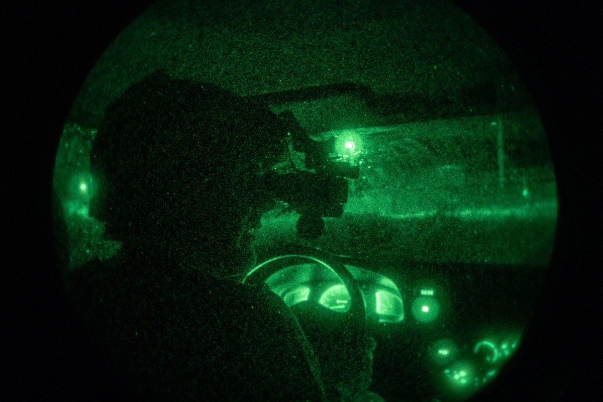 Air Force Special Operations Command on X: "RT @US_SOCEUR: Lithuanian  National Defense Volunteer Force soldiers conduct night time drivers  training using night vision as part of Exerc…" / X