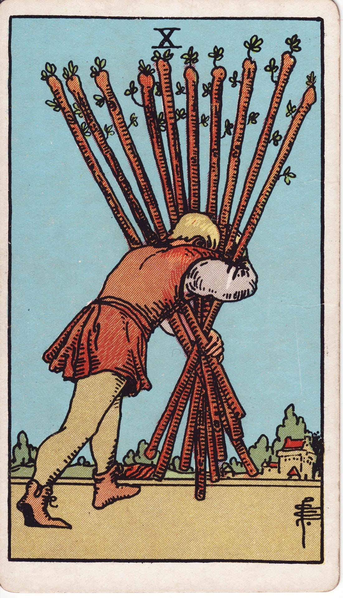 Ten of Wands - Wikipedia