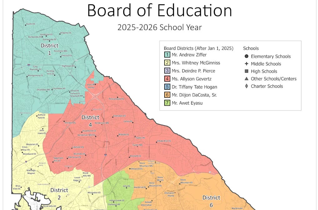 How Dunwoody, Chamblee, and Cross Keys Ended Up With Different