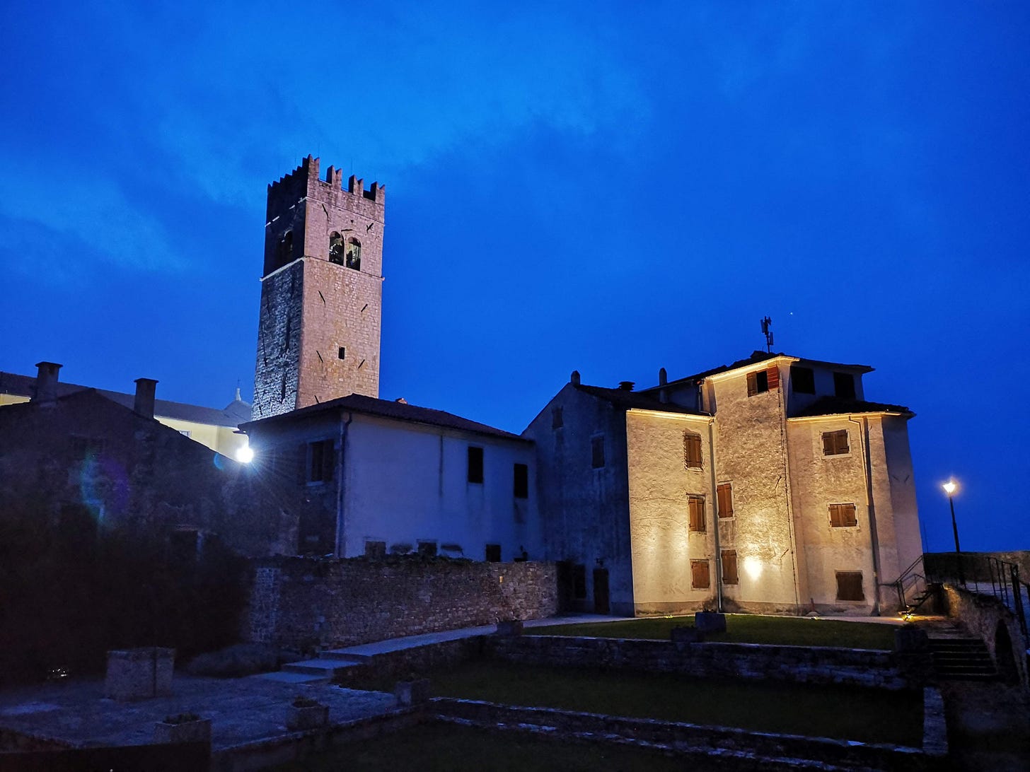 Motovun at dusk
