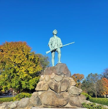 Photo of Captain John Parker Statue Photo of Captain John Parker Statue