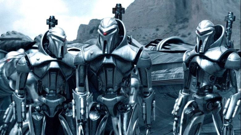 The Mainstream Media Pushes Battlestar Galactica Reference As An Anti-AI Rallying Cry