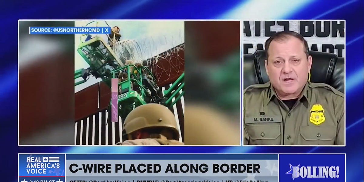 UPDATE ON THE BORDER WALL WITH US BORDER PATROL CHIEF