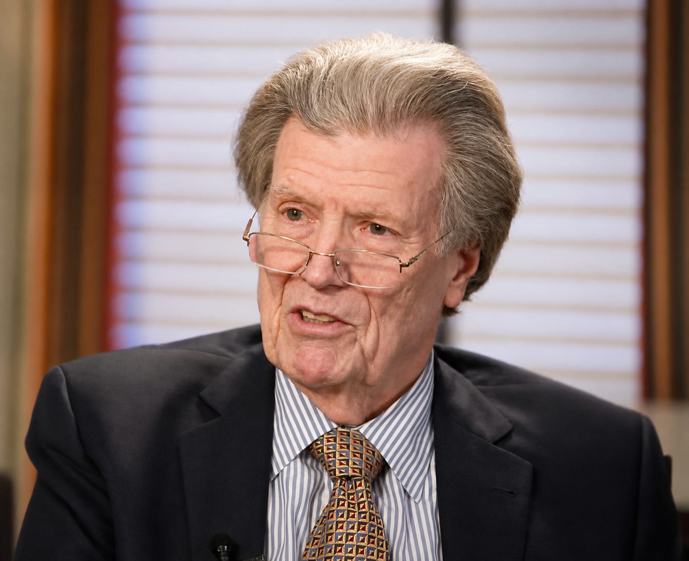 Photo still from an interview of Harald Malmgren by Jacob Shapiro. Source: Shapiro, Jacob L., director. “GPF’s Jacob L. Shapiro interviews Dr. Harald Malmgren on President Trump.” Geopolitical Futures, 2017. Photo still from an interview of Harald Malmgren by Jacob Shapiro. Source: Shapiro, Jacob L., director. “GPF’s Jacob L. Shapiro interviews Dr. Harald Malmgren on President Trump.” Geopolitical Futures, 2017.