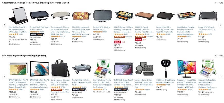 5 Key Lesson Learned From Amazon's Product Recommendation System