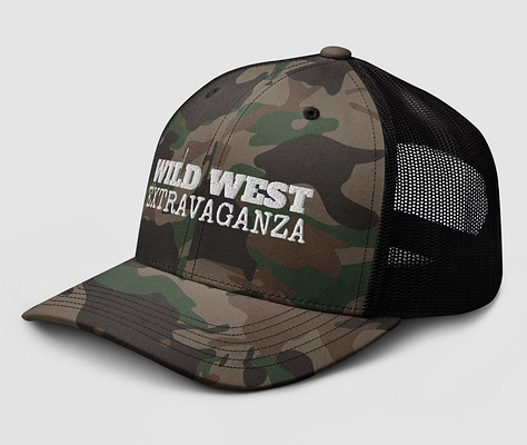 Photos of Wild West Extravaganza merchandise.