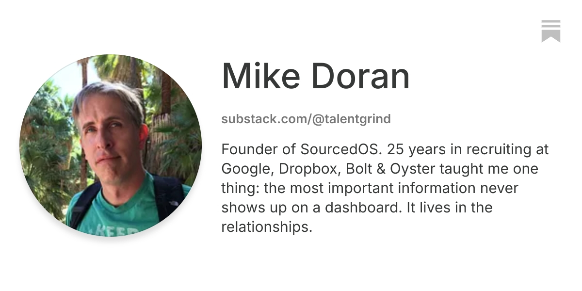 Mike Doran | Substack