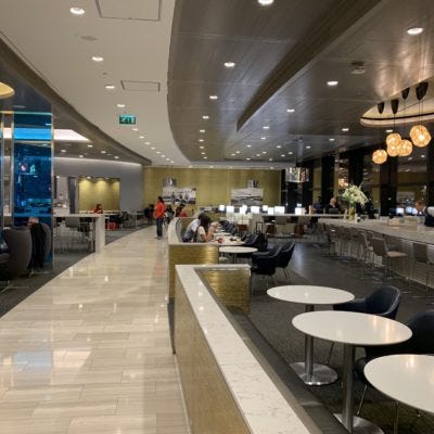 United Club Lounge LHR T2B