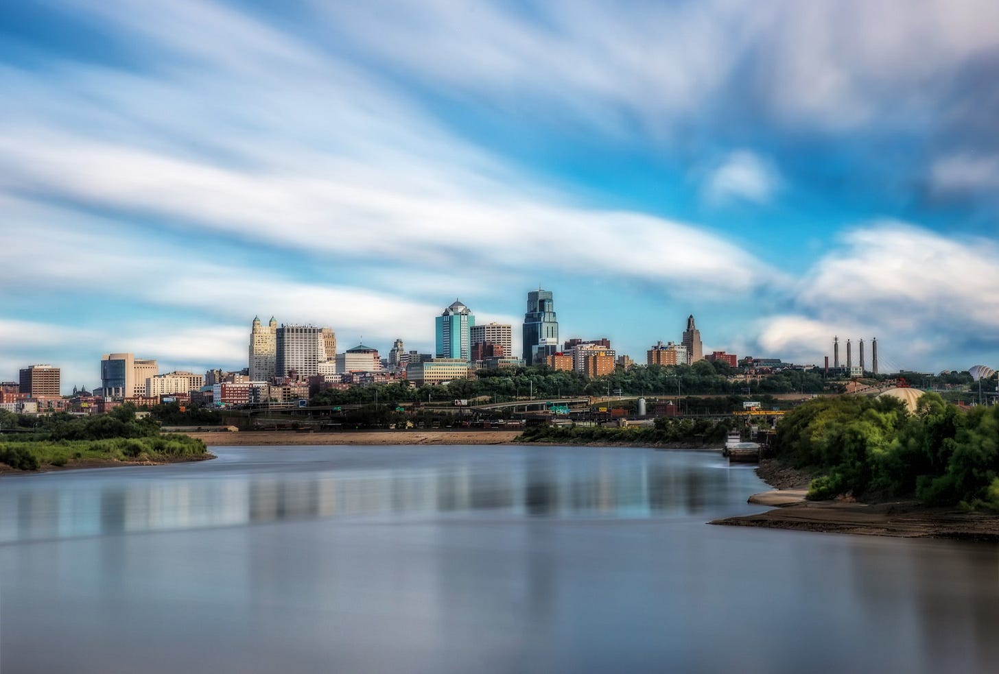 Kansas City, MO, skyline Kansas City, MO, skyline