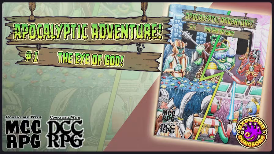 Apocalyptic Adventure! #1 - The Eye of God