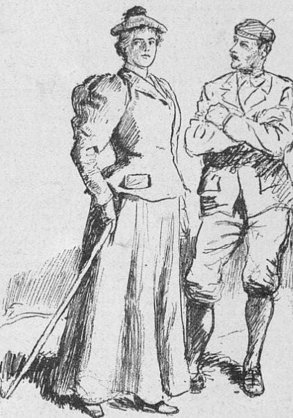 Lily Bristow, ace climber of the 1890s