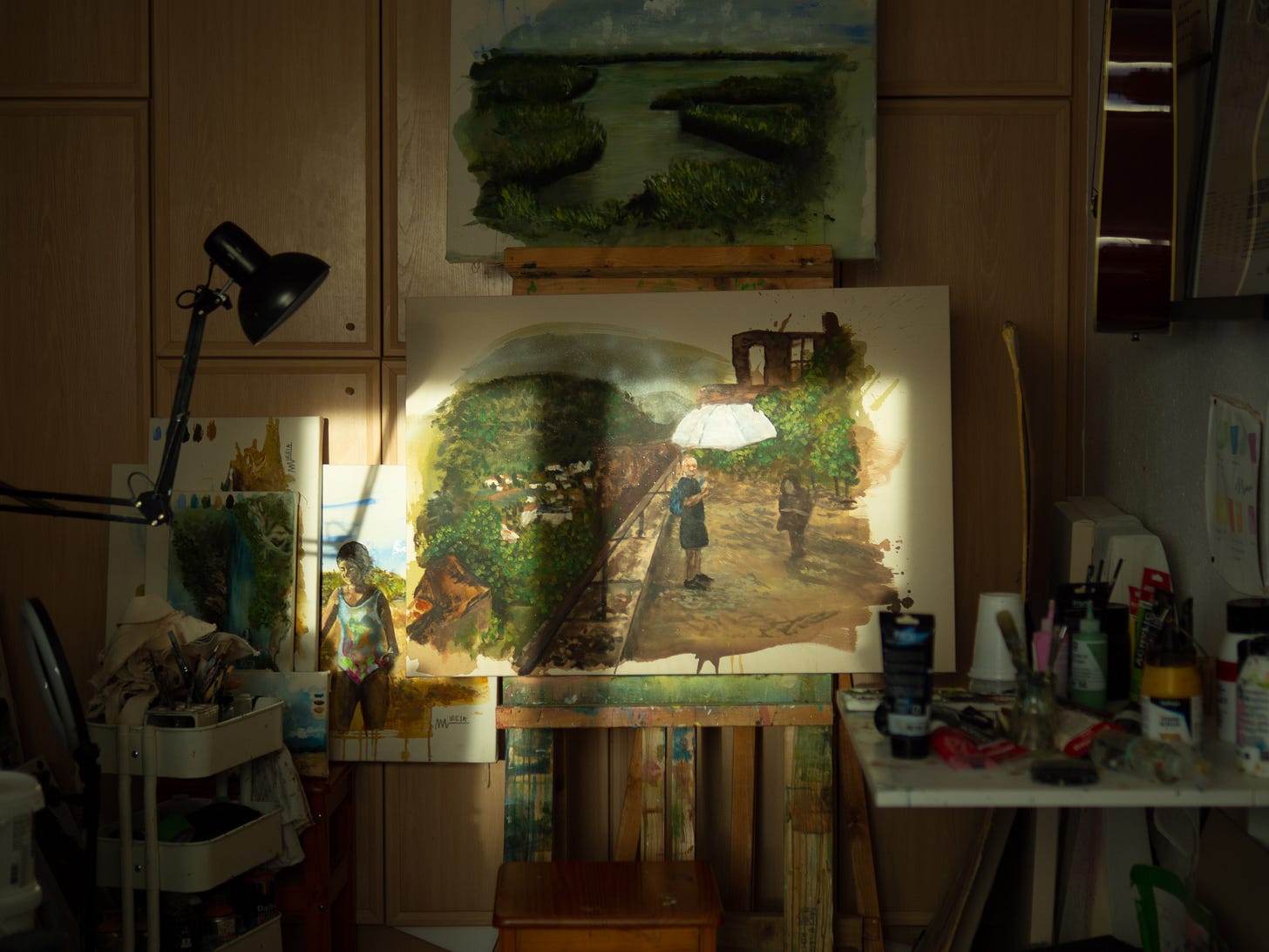  painting process Heidelberg