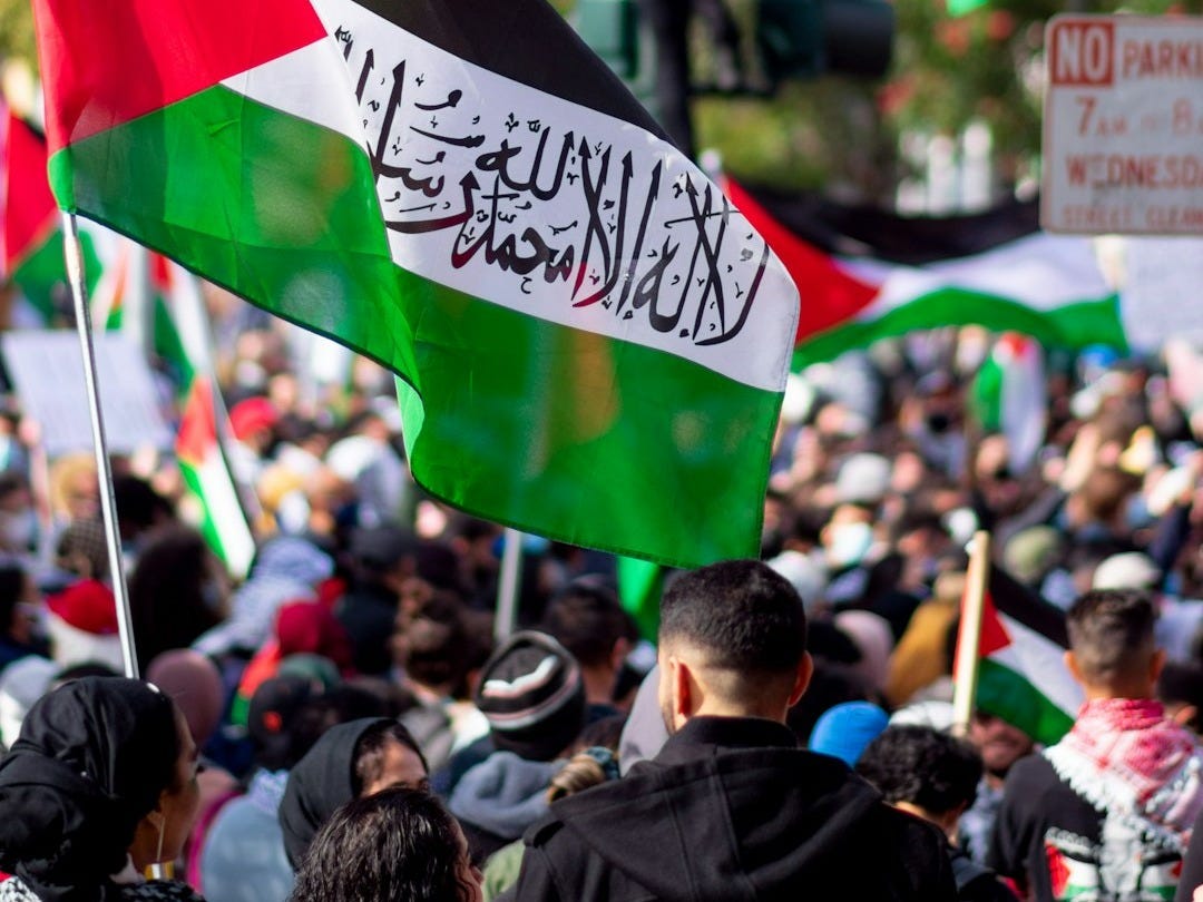 people holding flags during daytime