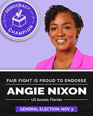 A photo of Angie Nixon, candidate for U.S. Senate