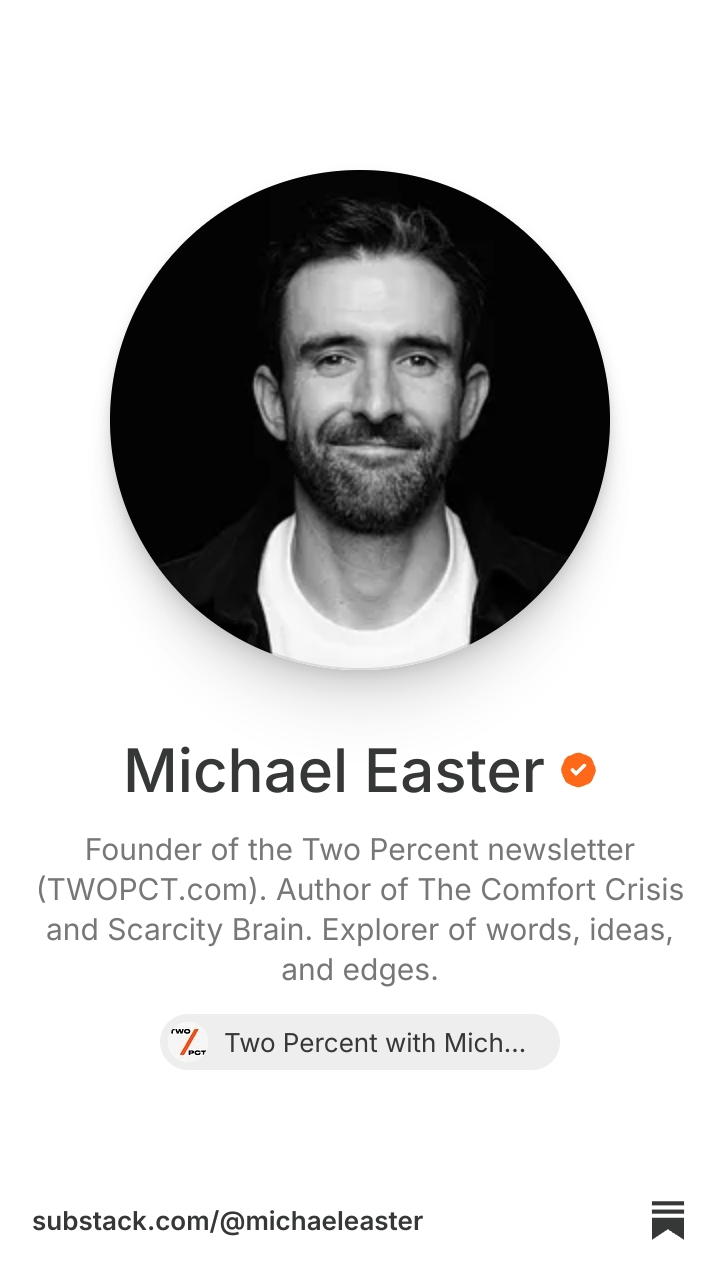 Michael Easter | Substack