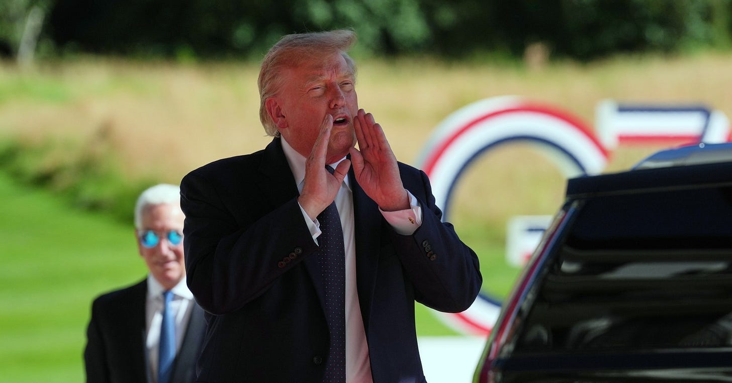 Trump arrives at G7 summit after announcing agreement to end Iran war Trump arrives at G7 summit after announcing agreement to end Iran war