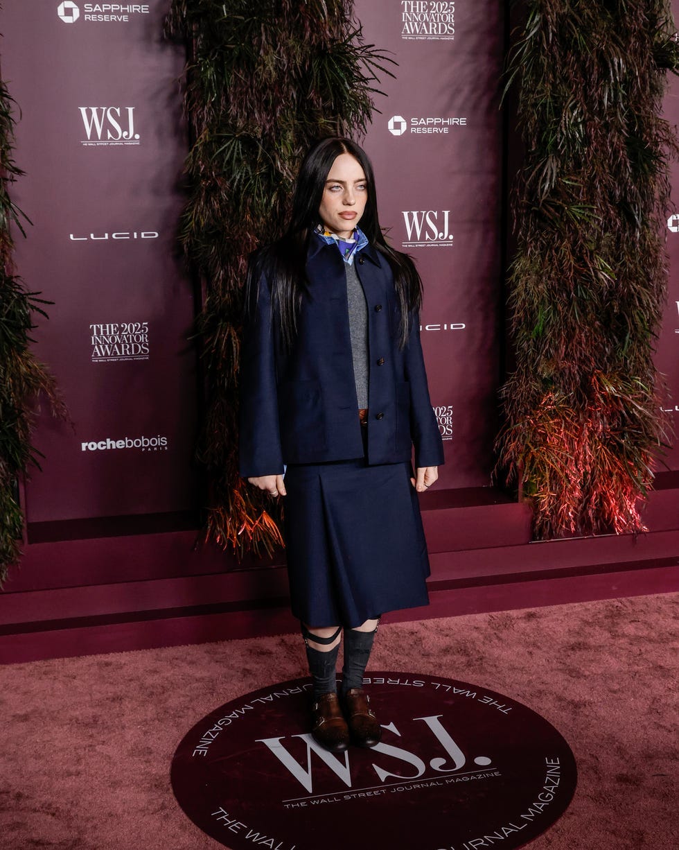 Billie Eilish Calls Out Billionaires at the WSJ Innovator Awards