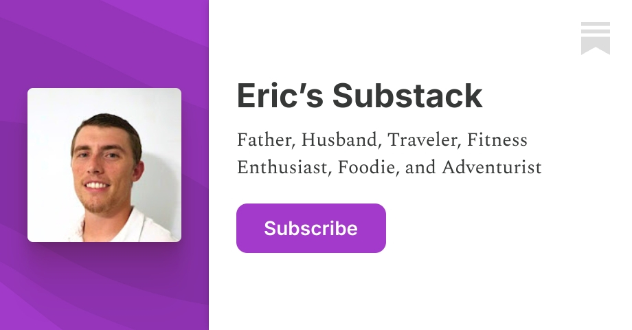 Eric’s Substack | Substack