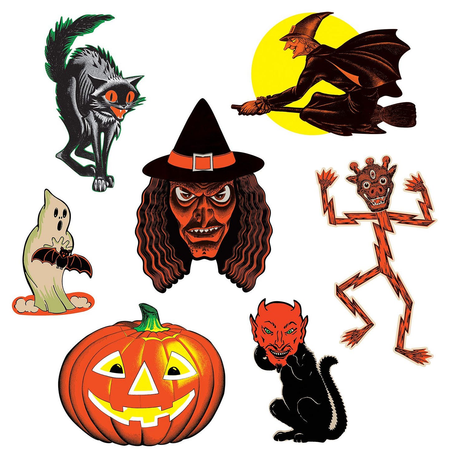 Vintage Halloween Classic Cutouts 