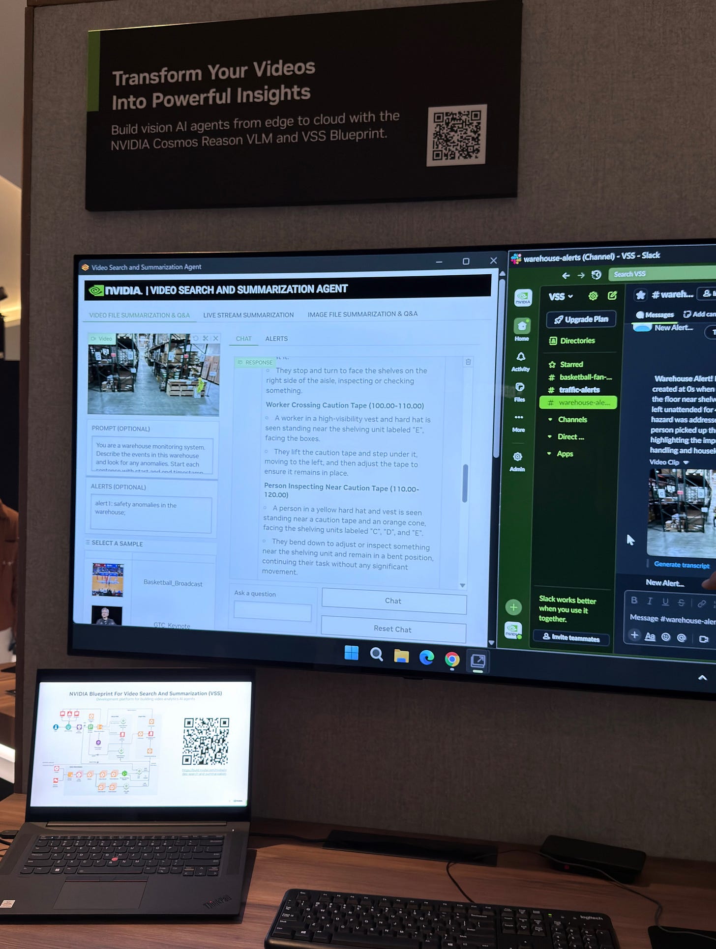 A computer screen on a wall

AI-generated content may be incorrect.
