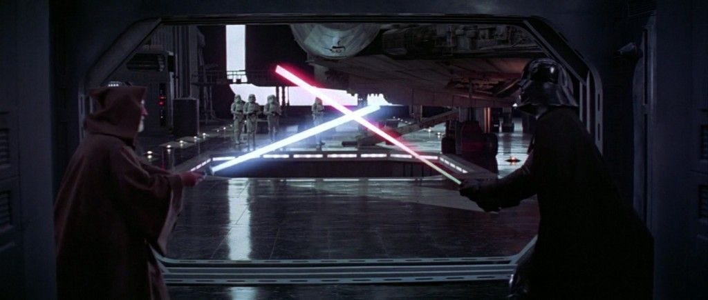 STAR WARS: A NEW HOPE (1977) DP: Gilbert Taylor Director: George Lucas The  Perfect #StarWars Shots: https://t.co/GT3f72o4KT