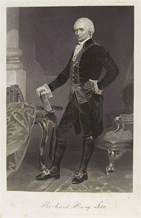 Engraving of Richard Henry Lee - Encyclopedia Virginia Engraving of Richard Henry Lee - Encyclopedia Virginia