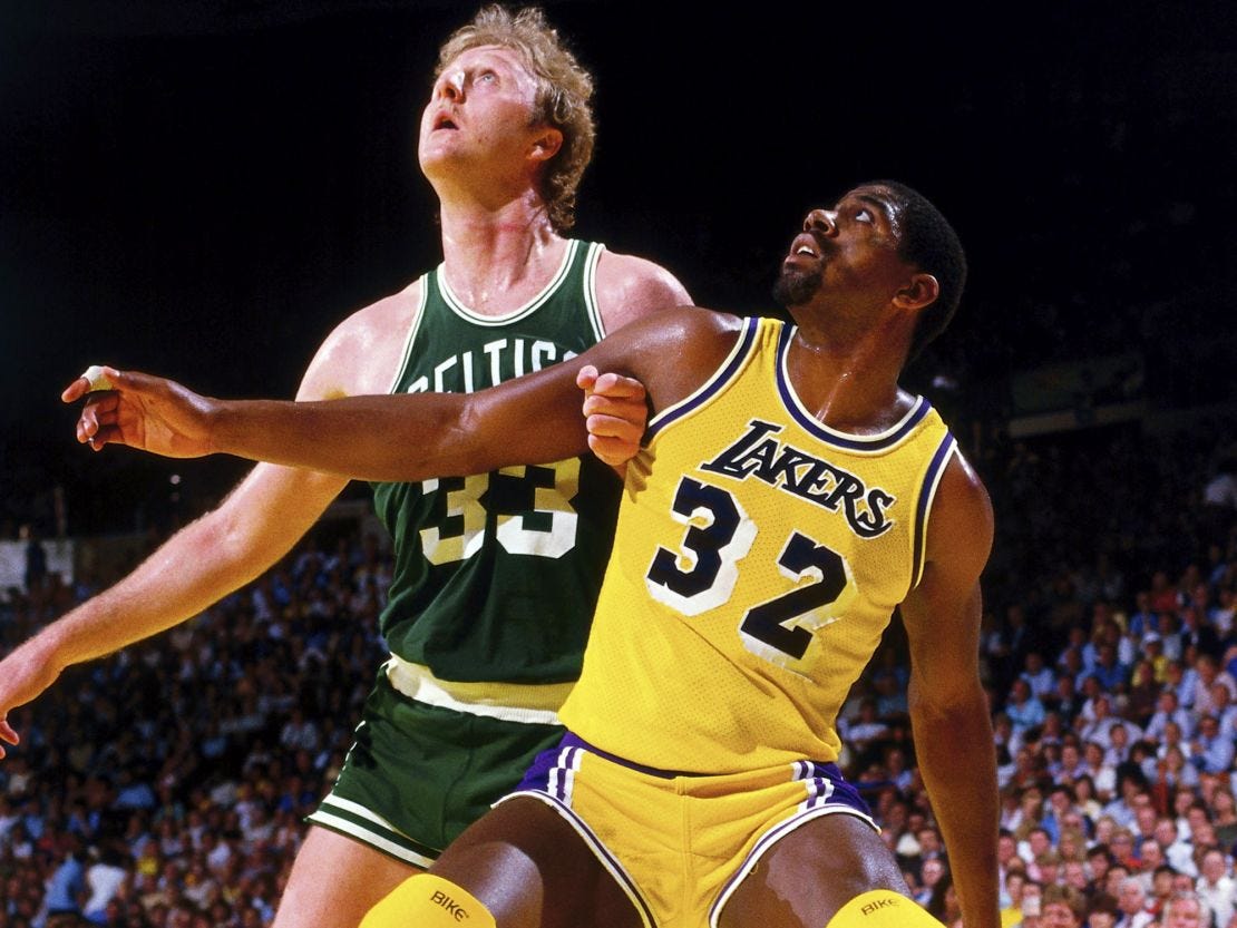 Magic Johnson and Larry Bird to share NBA lifetime achievement award | CNN