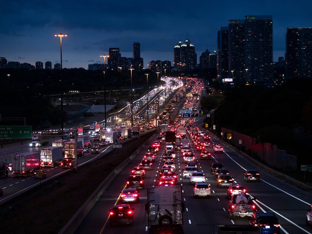 Toronto traffic doesn't just seem worse, it is worse – and data shows these  major bottlenecks are to blame - The Globe and Mail