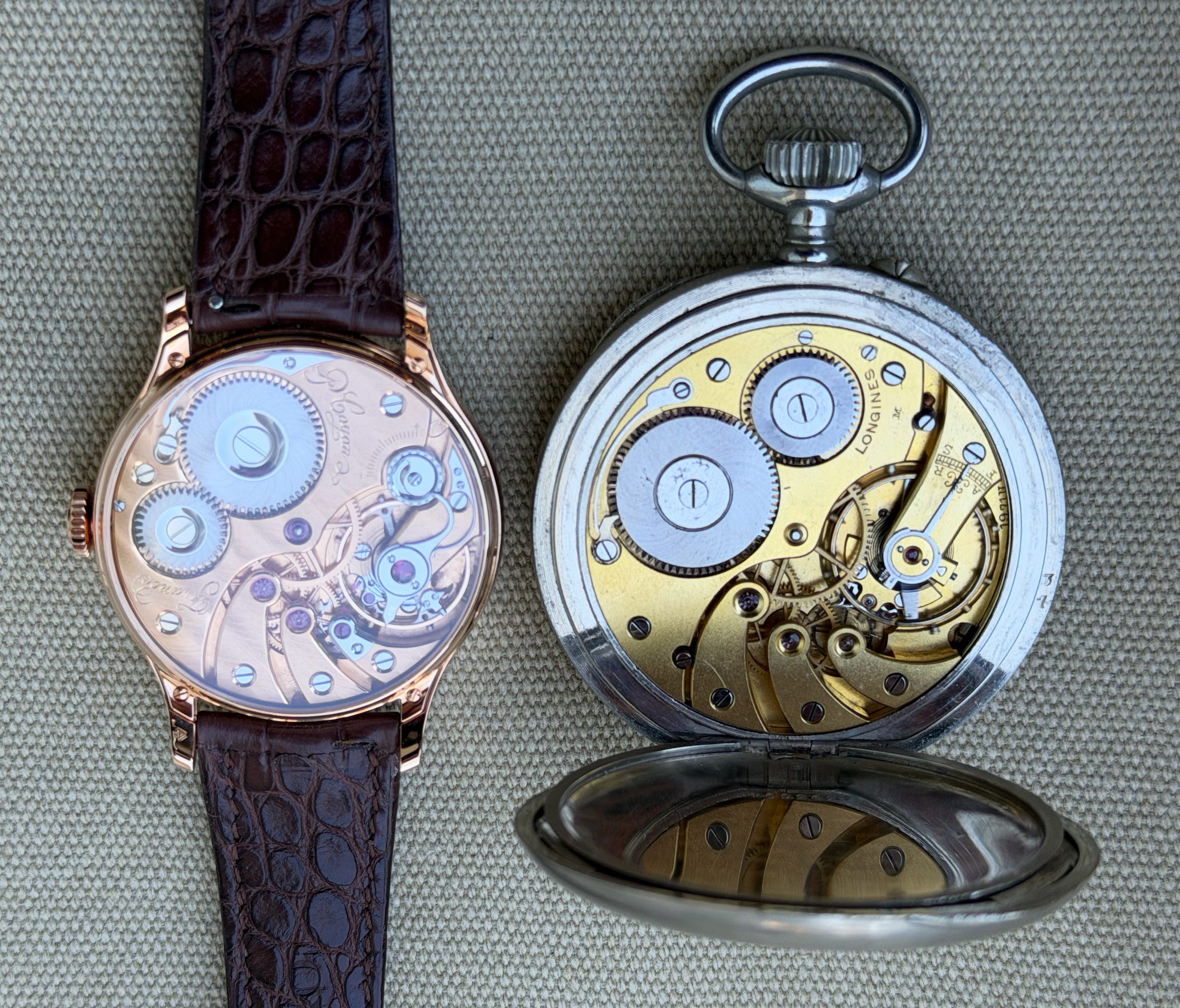 My First Pocket Watch: A Longines with Caliber 19.71N from 1916