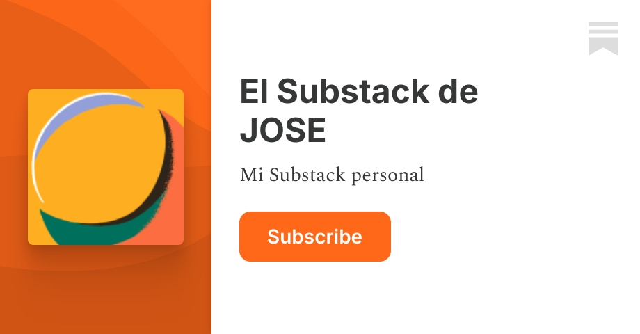 El Substack de JOSE | Substack
