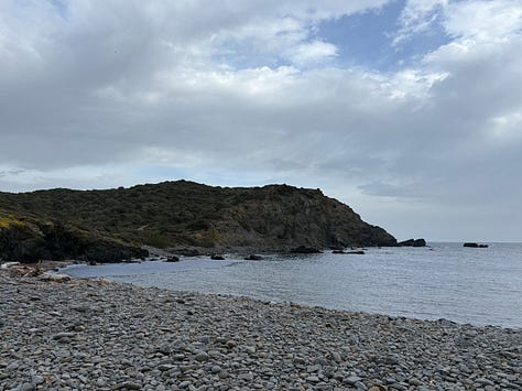 coves beaches north east Menorca gr223 cami de Cavalls