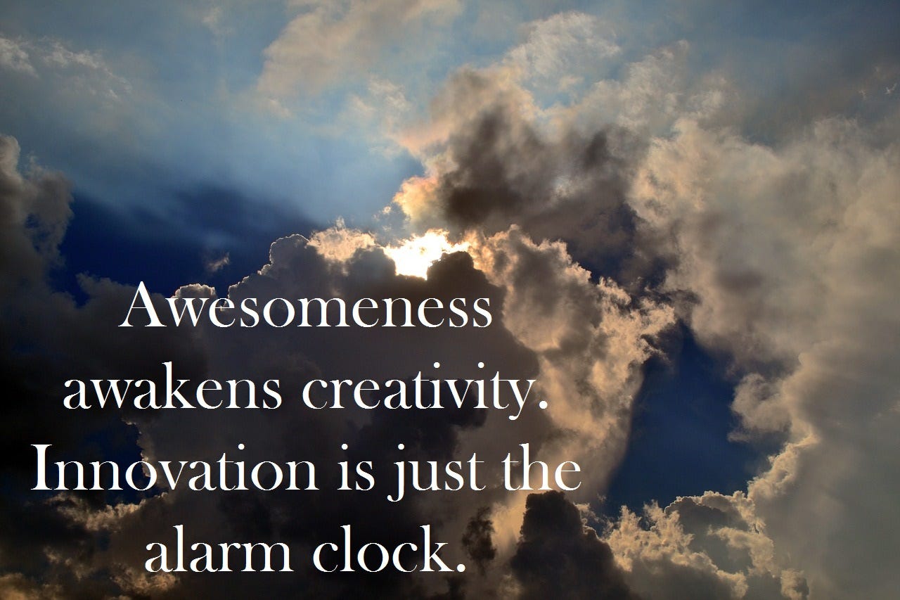 Awesomness quote Awesomness quote