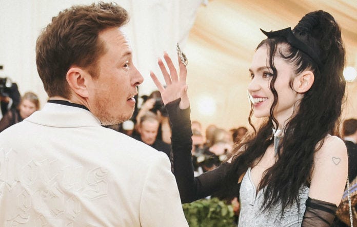Elon Musk and Grimes