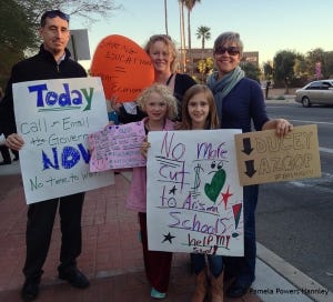 Tucson education rally