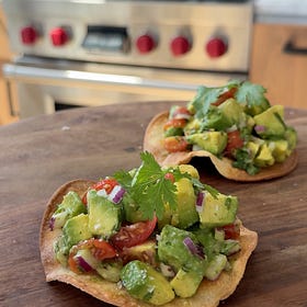 Crispy Avocado Tostadas