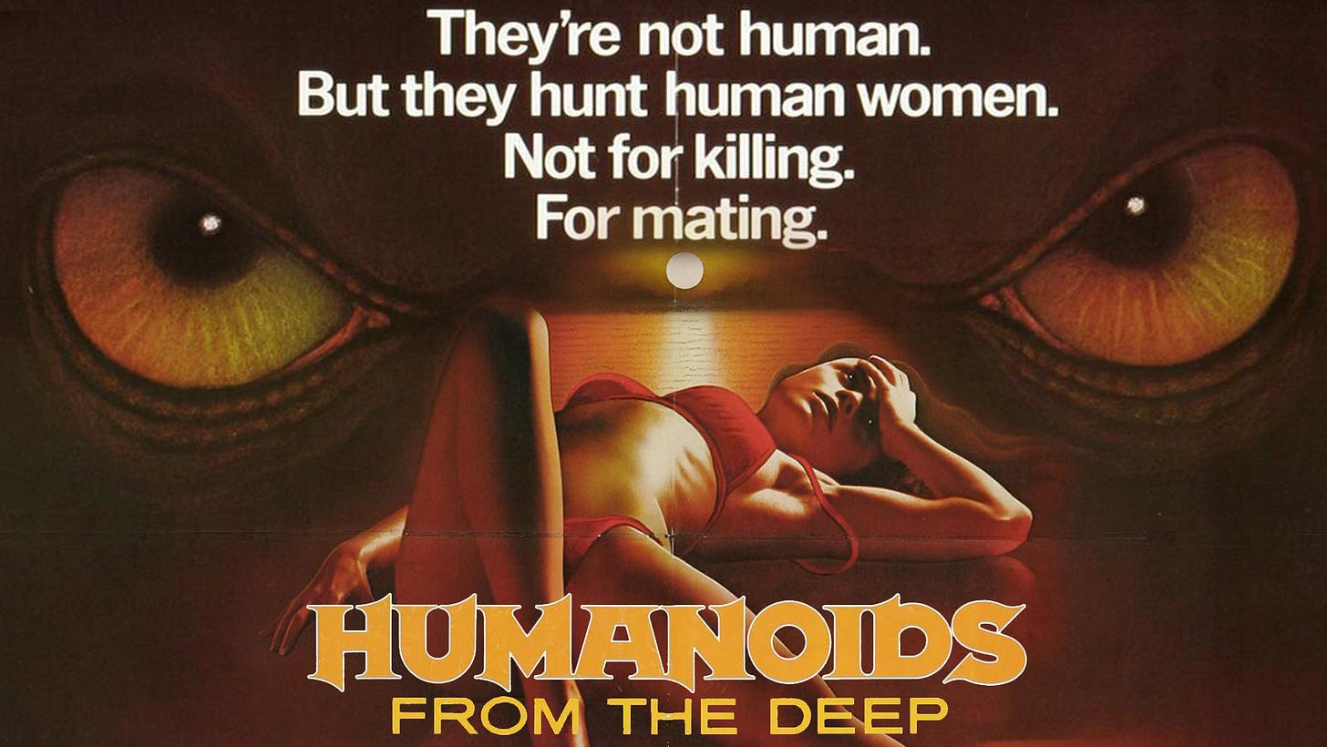 Connoisseur of Cheese Review: "Humanoids From the Deep" (1980) — Get On My Damn Level!! Connoisseur of Cheese Review: "Humanoids From the Deep" (1980) — Get On My Damn Level!!