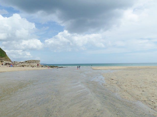 Pentewan Beach Pentewan Beach