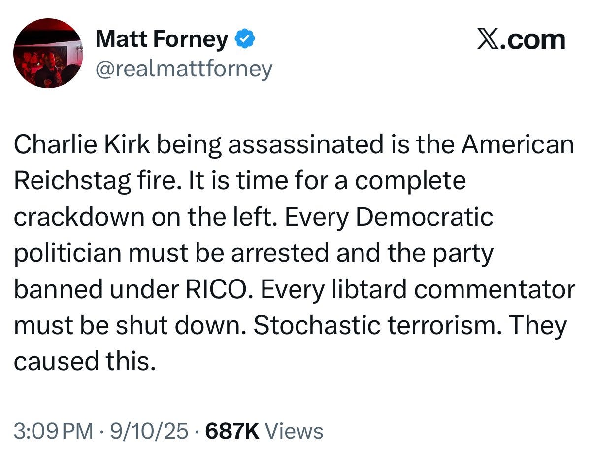 Matthew Yglesias on X: "Pro tip: Don't analogize yourself to Hitler  https://t.co/3nziCVQHgD" / X