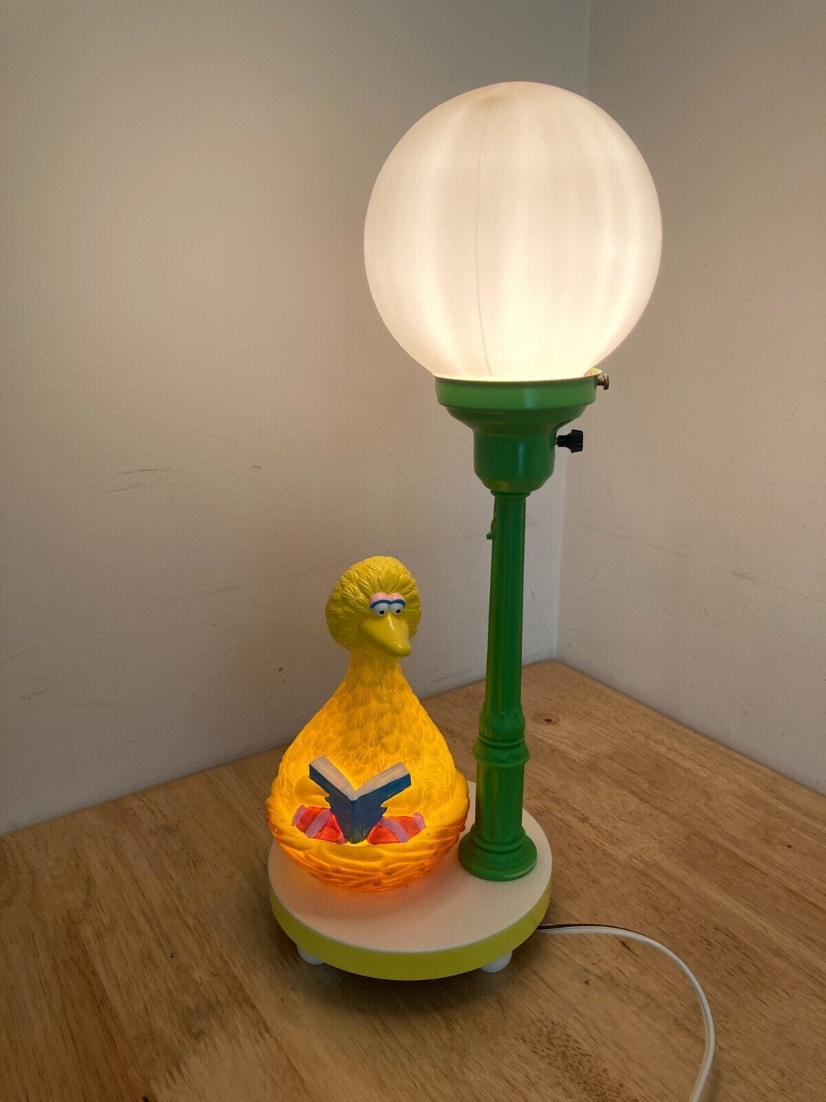 Vintage 1970's Sesame Street Big Bird Lamp w/shade. Both Lamps Work Great!  | eBay