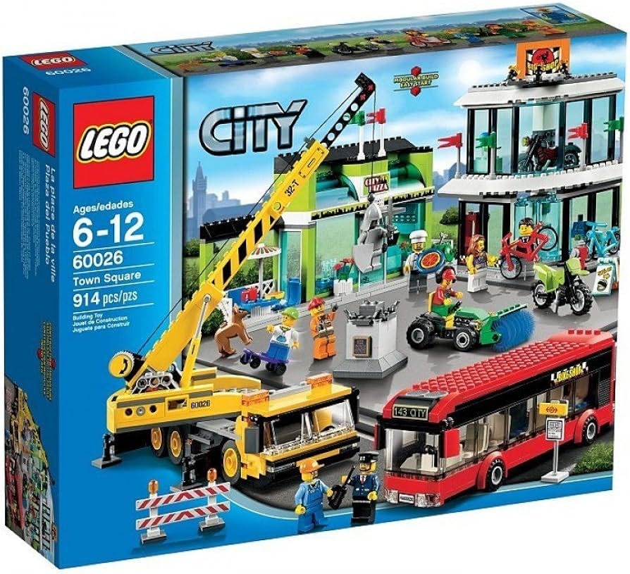 Amazon.com: LEGO City Shopping Square 60026 (Japan Import) : Toys & Games