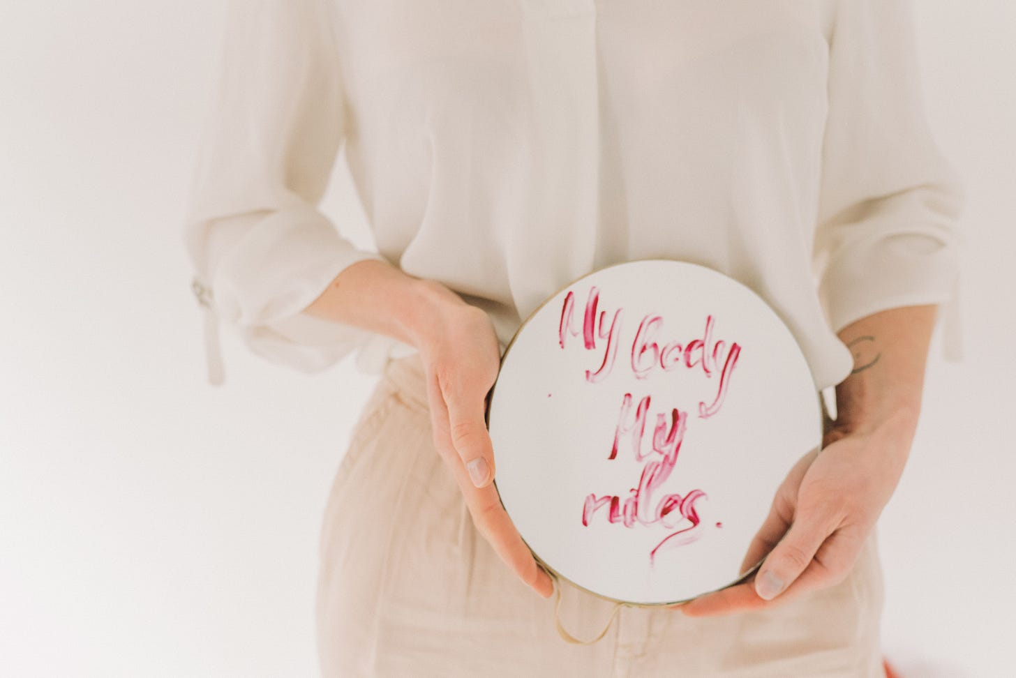 My body, my rules. My body, my rules.