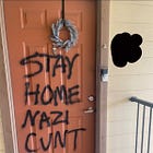 UNT Student's House Vandalized by Antifa