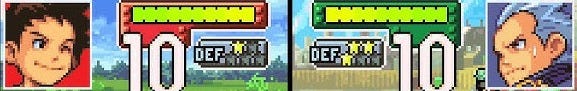 Advance Wars attack screen