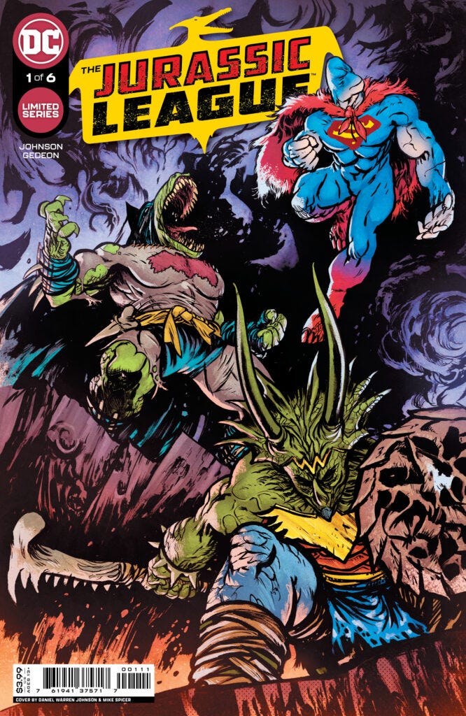 DC annonce Jurassic League : quand la Justice League devient des dinosaures 9