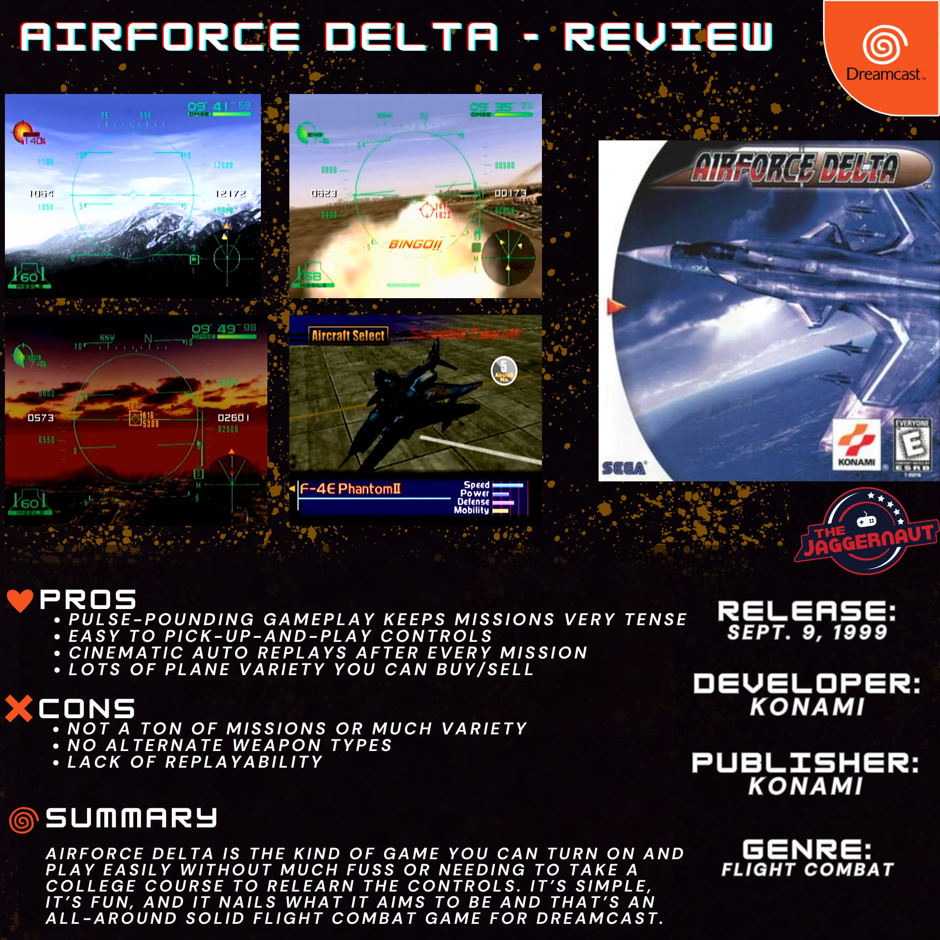 Airforce Delta Review: Playing EVERY Sega Dreamcast Game (2/248)